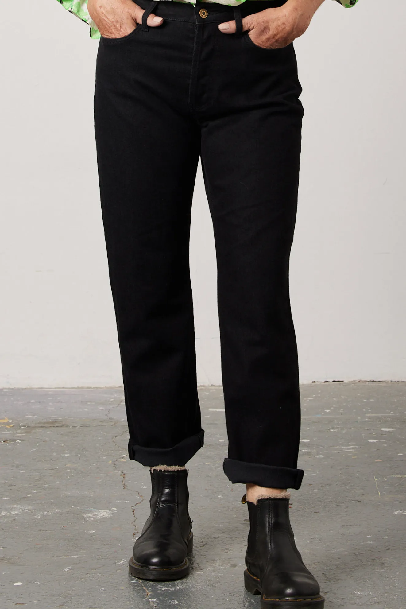 Reiko Milo Black High Waisted Jeans