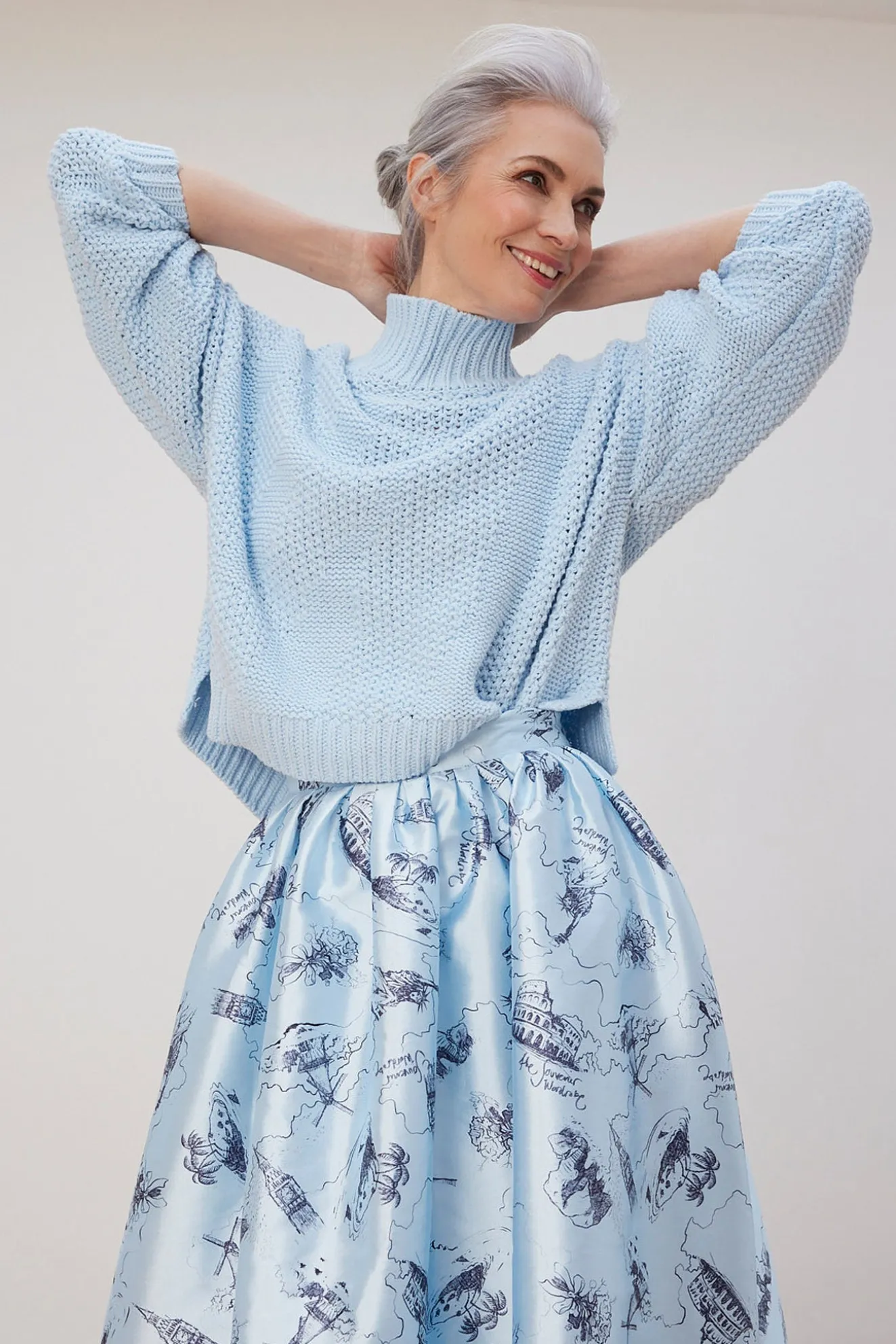 Stella Nova Fenja Sky Blue Jumper