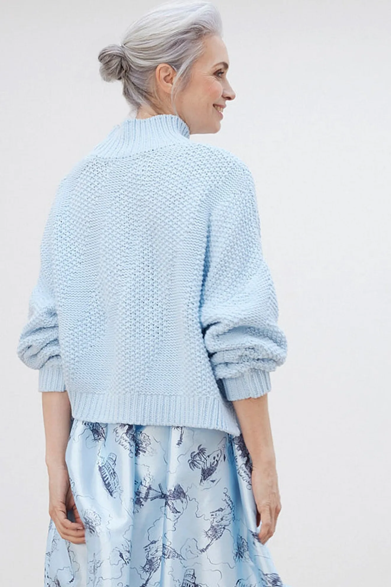 Stella Nova Fenja Sky Blue Jumper