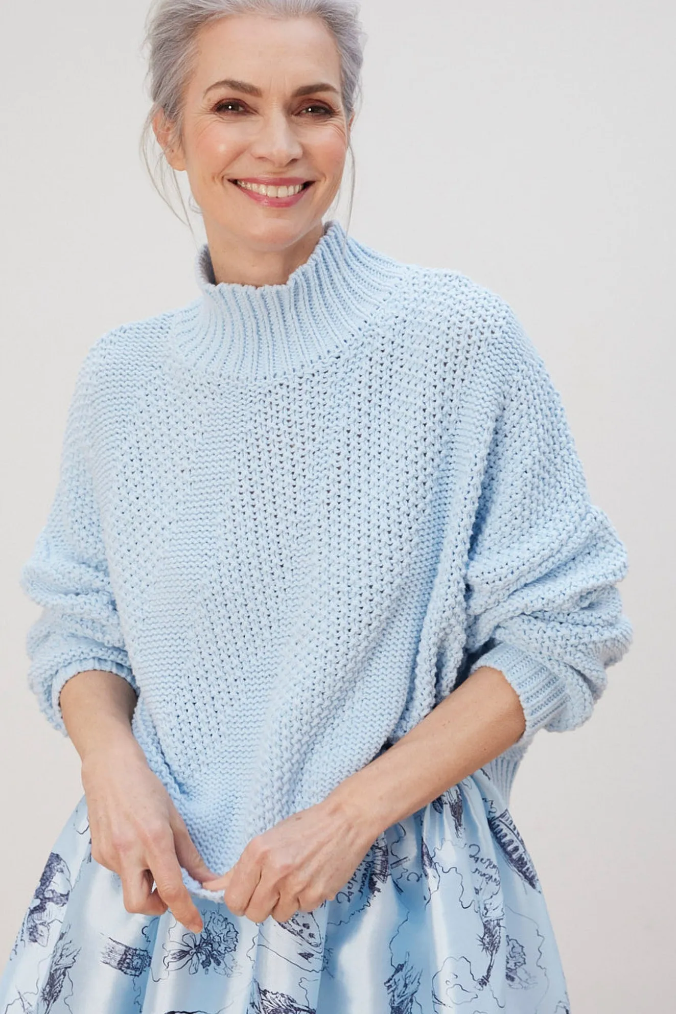 Stella Nova Fenja Sky Blue Jumper