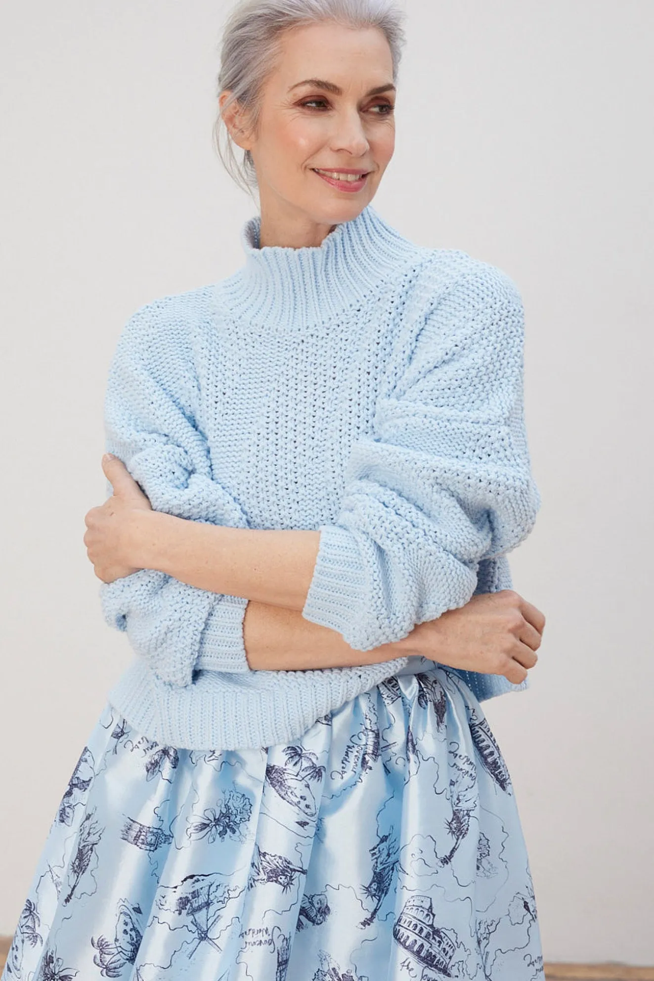 Stella Nova Fenja Sky Blue Jumper