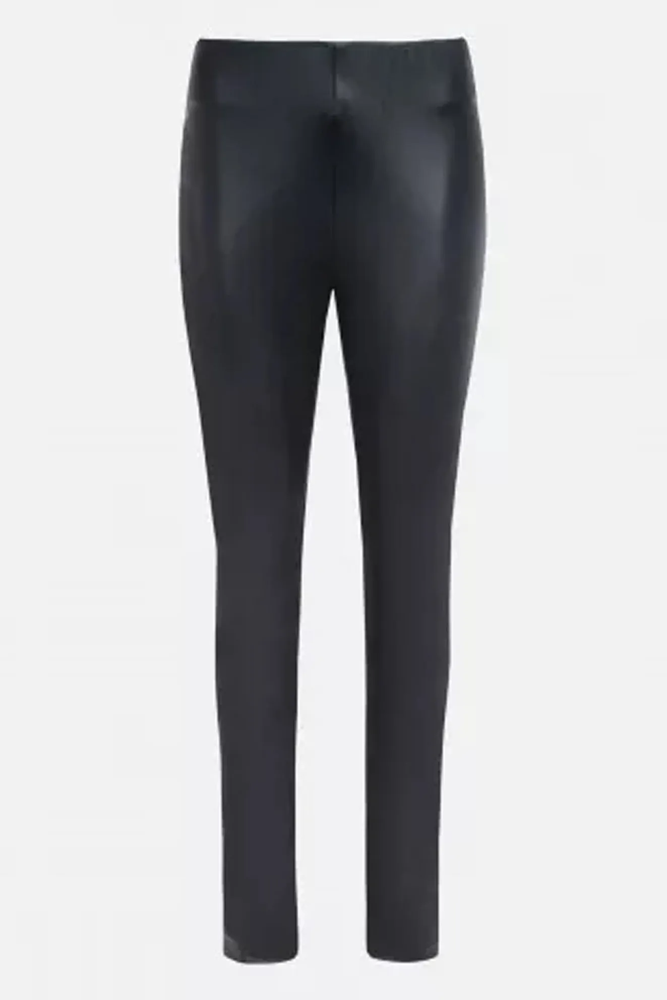 Reiko Olga Black Faux Leather Leggings